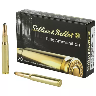 S&B .30-06 Springfield 180 Grain JSP Ammunition - 20 Rounds