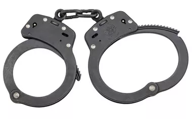 S&W 350101 Model 100 Handcuff Blued Steel