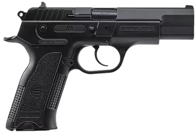 SAR USA B6 9mm Luger Pistol 4.5" Barrel 17+1 Round Black Steel Slide Black Polymer Frame