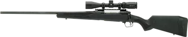 Savage Arms 110 Apex Hunter XP Bolt Action Rifle .243 Winchester 22" Matte Black Barrel Left Hand Synthetic Stock with Vortex Crossfire II 3-9x40mm Scope