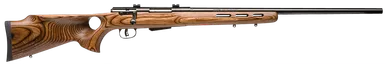Savage Arms 25 Lightweight Varminter-T Bolt Action Rifle 222 Remington 24" Matte Black Barrel Natural Brown Laminate Stock