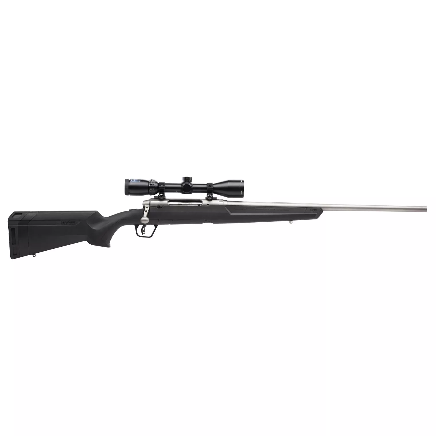 Savage Arms 57541 Axis II XP 350 Legend 4+1 18”, Matte Stainless Barrel/Rec, Synthetic Stock, Includes Bushnell Banner 3-9x40mm Scope