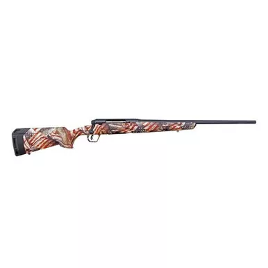 Savage Arms Axis II Bolt Action Rifle 6.5 Creedmoor 22" Barrel Red White & Blue Synthetic Stock