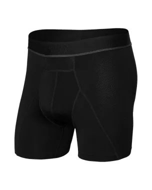 Saxx Kinetic Light-Compression Mesh Blackout Boxer Brief