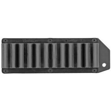 Scattergun Technologies Side Saddle Shotgun Shell Holder Remington 870, 1100, 1187 12 Gauge 6-Round Polymer Black