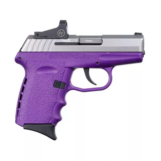 SCCY CPX-2RD 9mm Pistol, Purple – CPX-2TTPURD