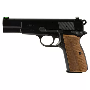 SDS Arms Inglis P-35 Hi-Power 9mm Luger Pistol 4.7" Barrel 15+1 Round Wood Grips