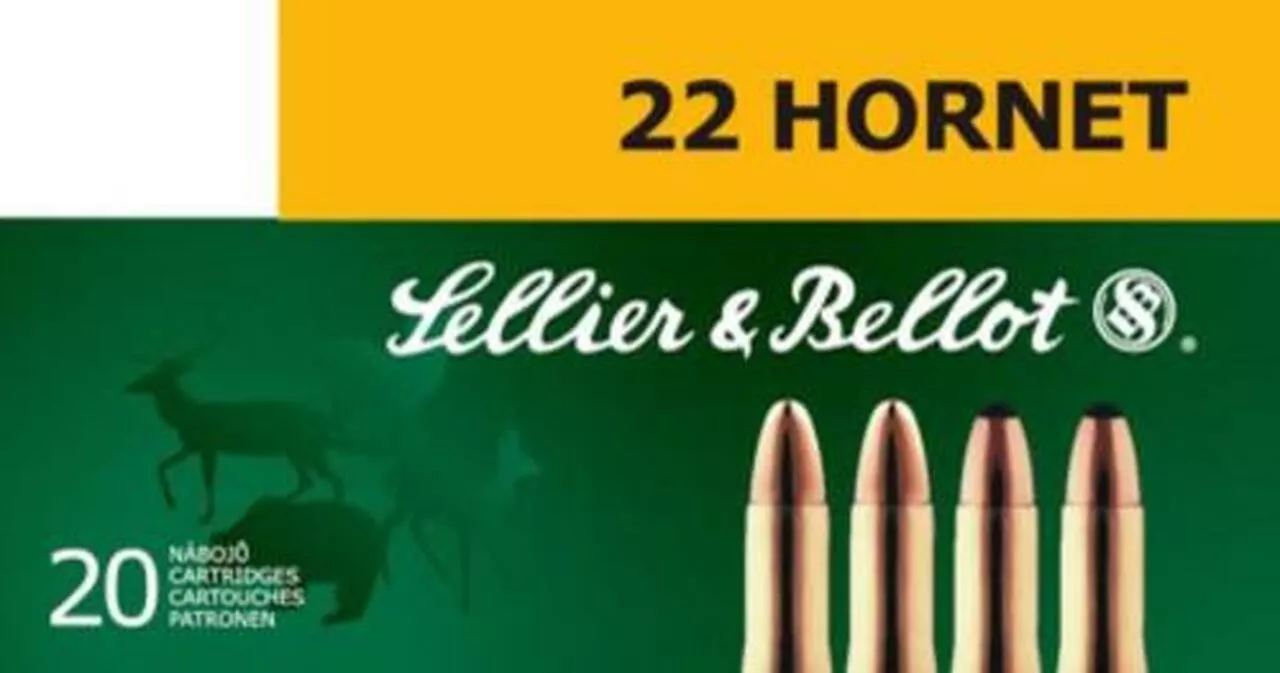 Sellier and Bellot 22 Hornet 45 SP 20Rd/Box