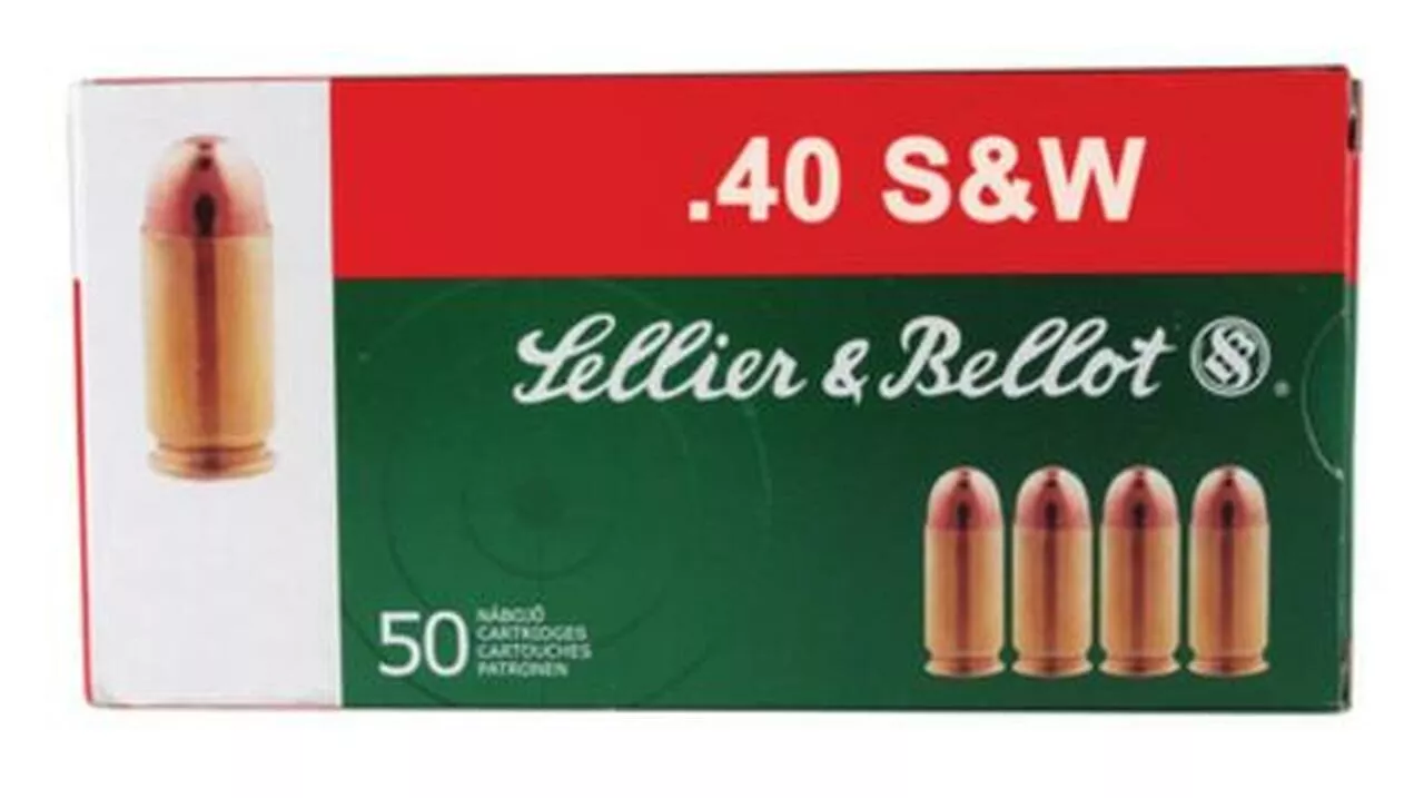 Sellier and Bellot 40 S&W 180 FMJ 50Rd/Box
