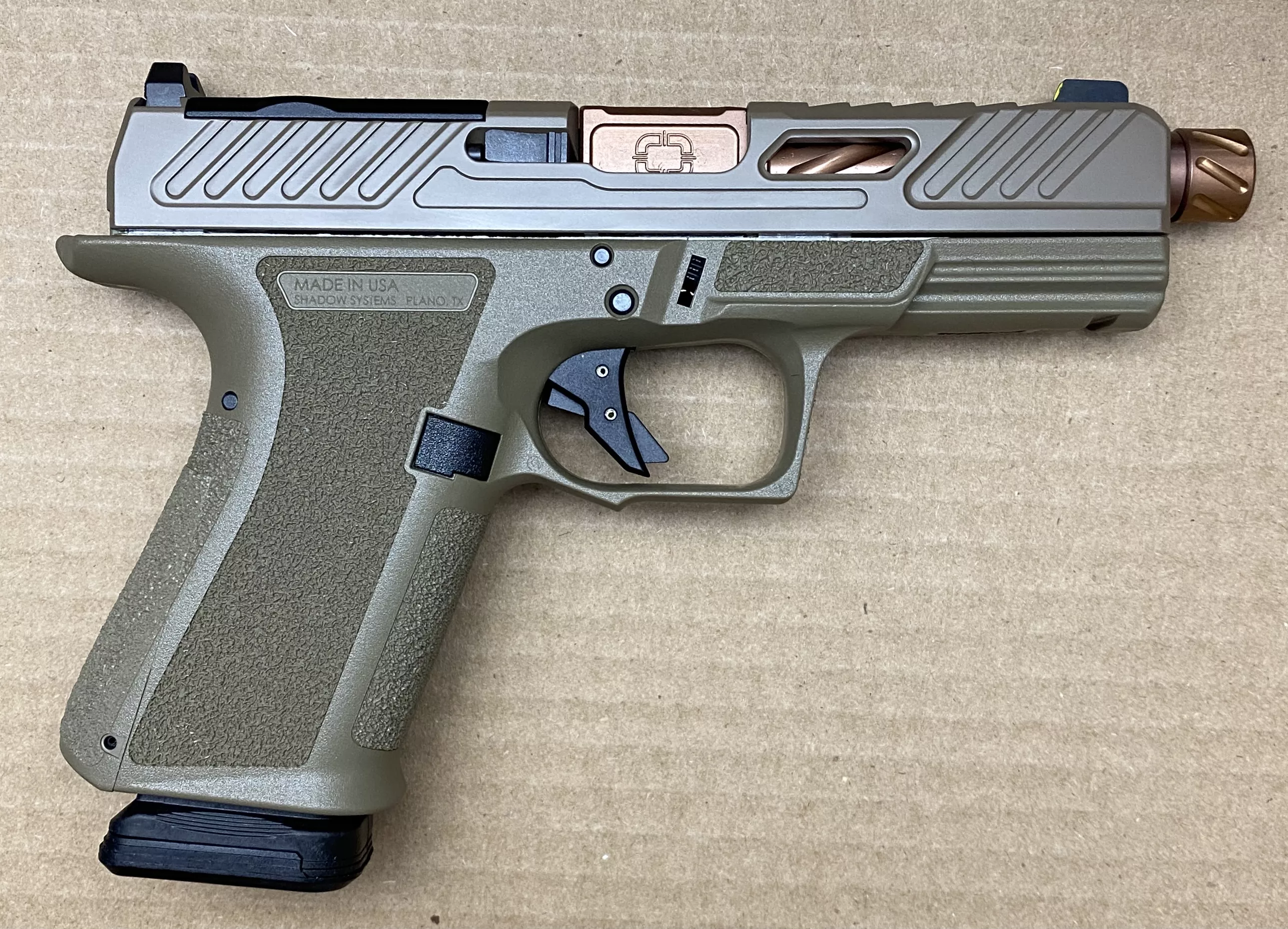 Shadow Systems MR920 Elite FDE 9mm Optics Ready SS-1021