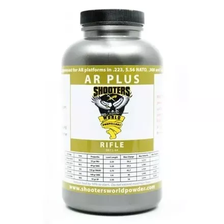 Shooters World AR Plus Smokeless Powder 1 lb – Lovex Premium Rifle Propellant for Reloading