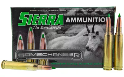 Sierra A455008 GameChanger 7mmRemMag 150gr Sierra Tipped GameKing 20 Per Box/10 Case