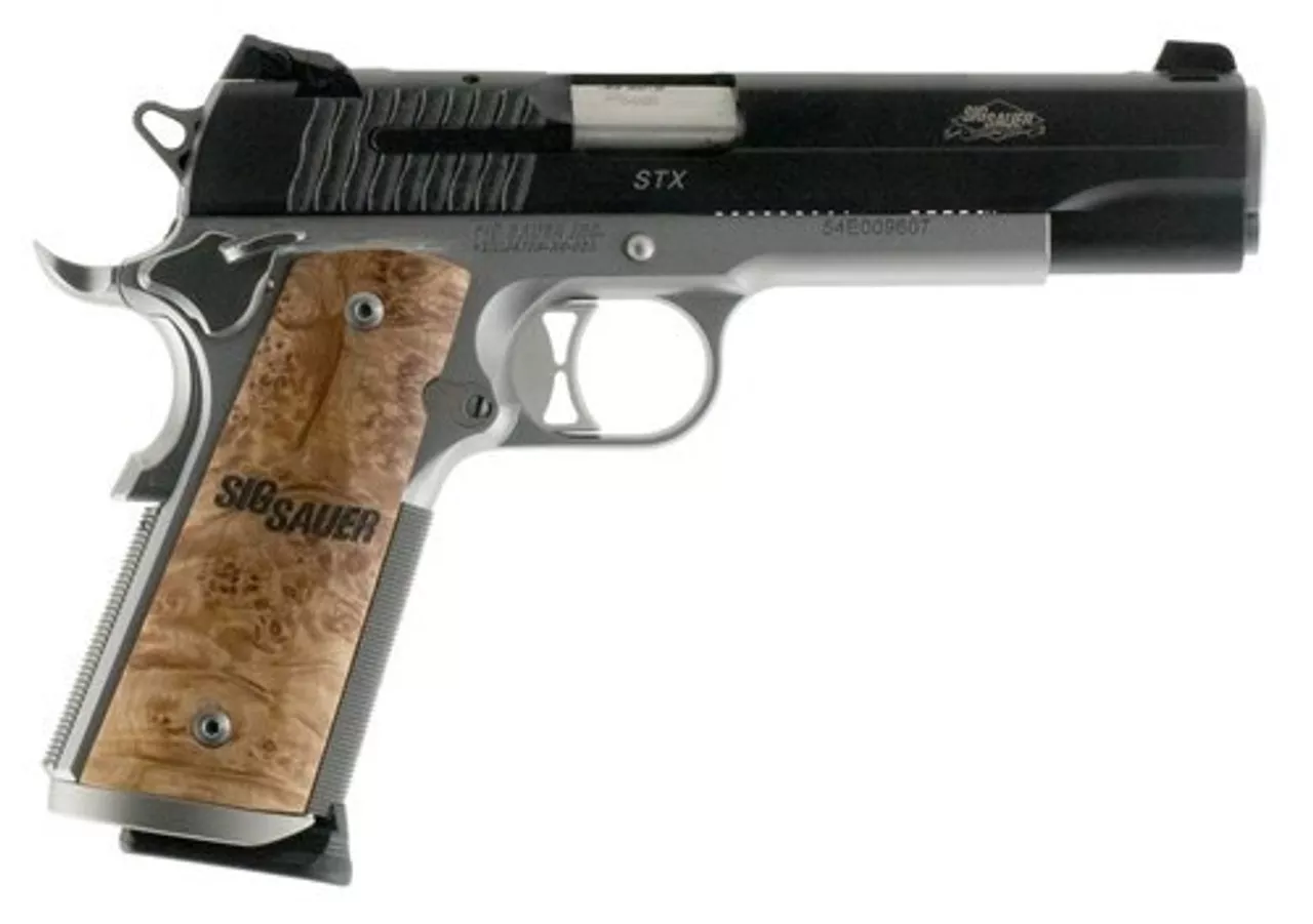 Sig 1911 STX 45 ACP, 8rd, Mass Legal