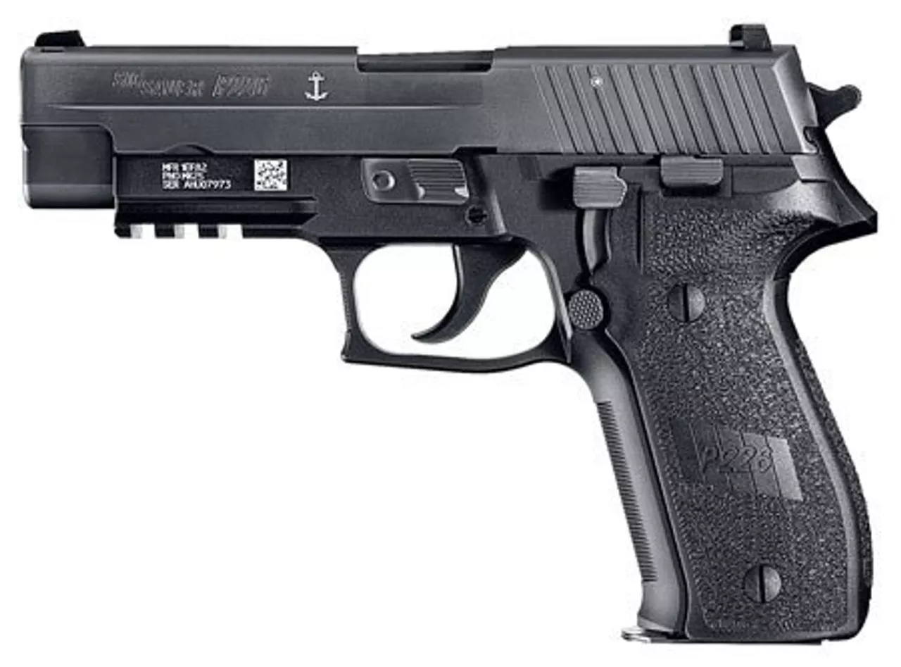 Sig P226 MK25 MA Compliant, 9mm, 4.4″ Barrel, 10rd, Night Sights, Black