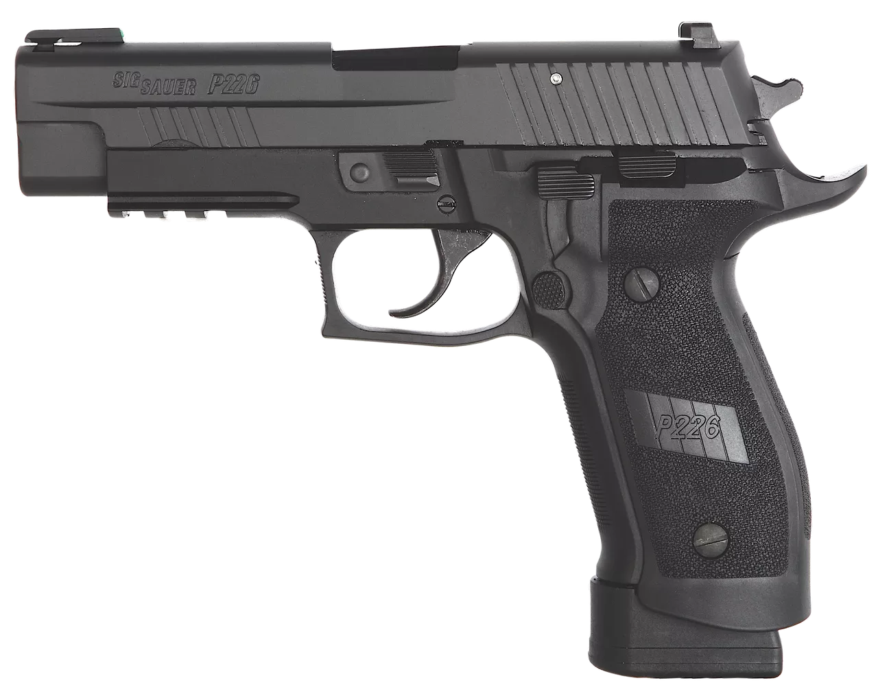 Sig P226 Tactical Ops 357 Ss Slide 4.4 Poly Magwell Nitron 15Rd