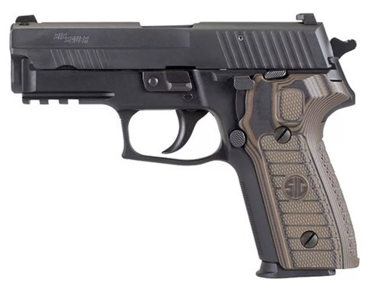Sig P229, 9mm, 3.9In, Select, Black, Da/Sa, Siglite, Select, (2) 15Rd Steel Mag, SRT