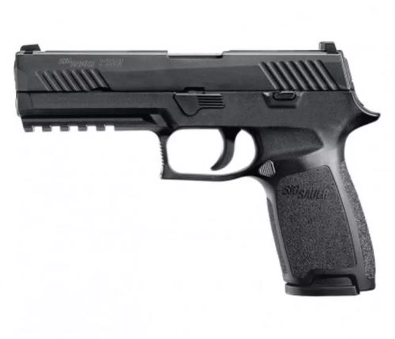 Sig P320 Nitron Full Size Double 9mm, 4.7″, Black Grip, Black Nitron Stainless, 10rd