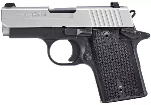 Sig Sauer NBS Exclusive P938 9MM Contrast Sight 2-Tone