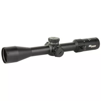Sig Sauer Whiskey 4 Rifle Scope 4-16x44 30mm FFP MOA Milling Hunter 2.0 Illuminated Reticle Black