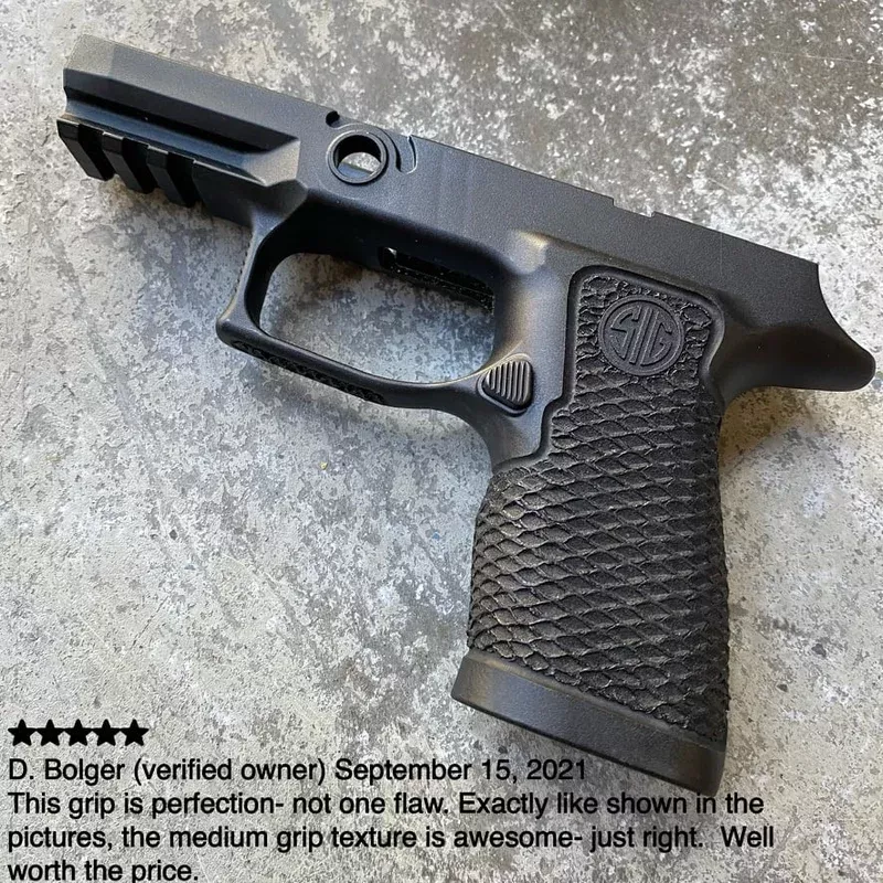 Sig Sauer X-Compact grip modules, Duty Series, medium texture