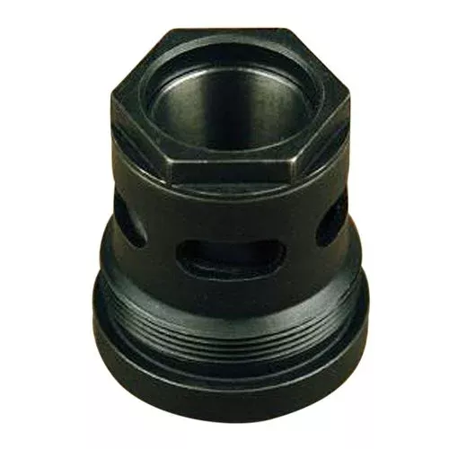 SilencerCo AC2448 3-Lug Mount 45ACP Black Steel