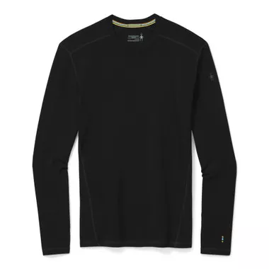 Smartwool SW016349 Men's Black Classic Thermal Merino Base Layer Crew