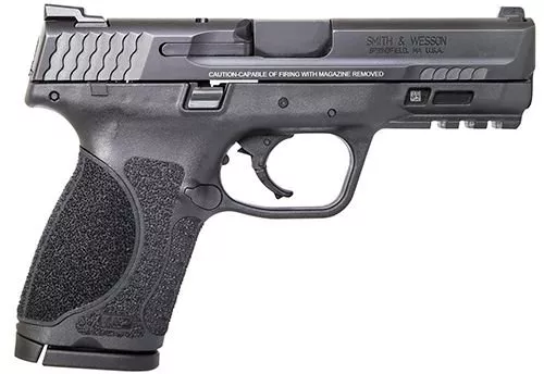 Smith & Wesson 11683 M&P 9 M2.0 Compact 9mm 4″ 15+1 Black Armor