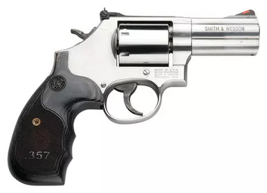 Smith & Wesson 150853 Model 686 Plus 357 Mag 7rd SS Custom Wood Grip