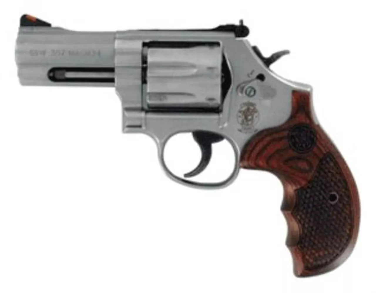 Smith & Wesson 686 Textured Wood Grips 357 7rd TALO