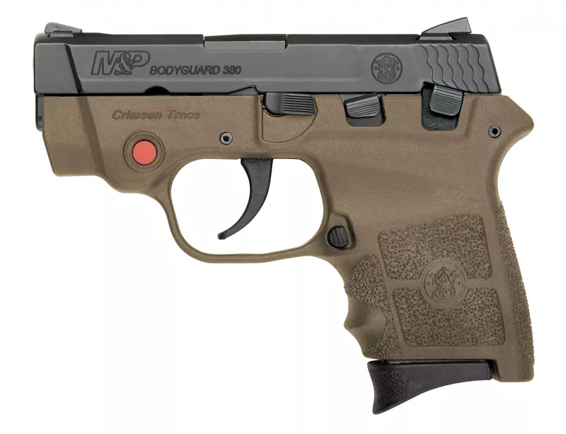 Smith & Wesson BodyGuard 380 Flat Dark Earth Crimson Trace 380 ACP Pistol