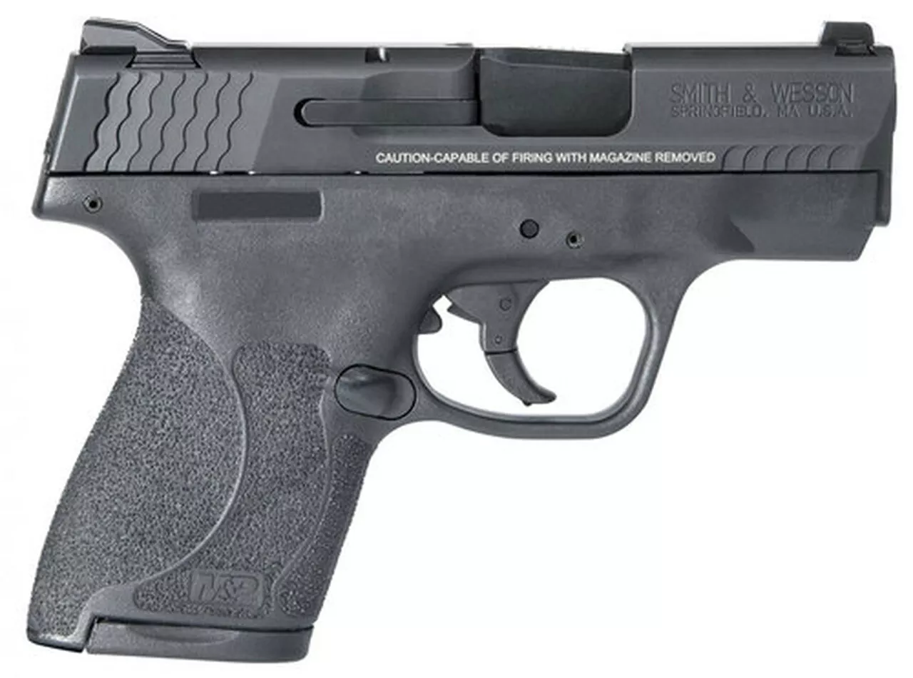 Smith & Wesson M&P Shield 40 S&W, 3.1, MA Compliant 10lb Trigger, Black