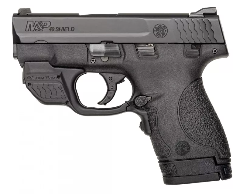 Smith & Wesson M&P Shield Crimson Trace 40 S&W Pistol with Green Laser