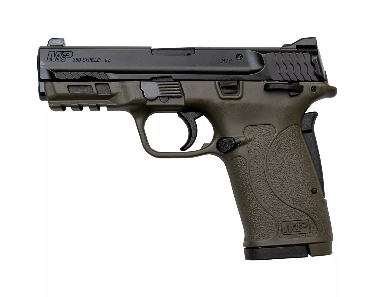 Smith & Wesson M&P Shield EZ .380 ACP, 3.6″ Barrel, 3-Dot Sights, Patriot Brown, 8rd