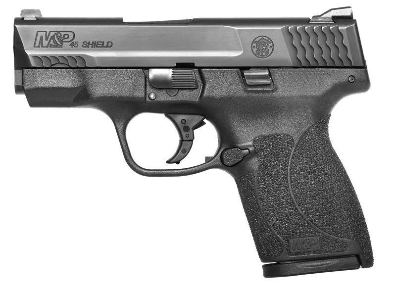 Smith & Wesson M&P Shield Night Sight 45 ACP Pistol No Manual Safety Three Magazines