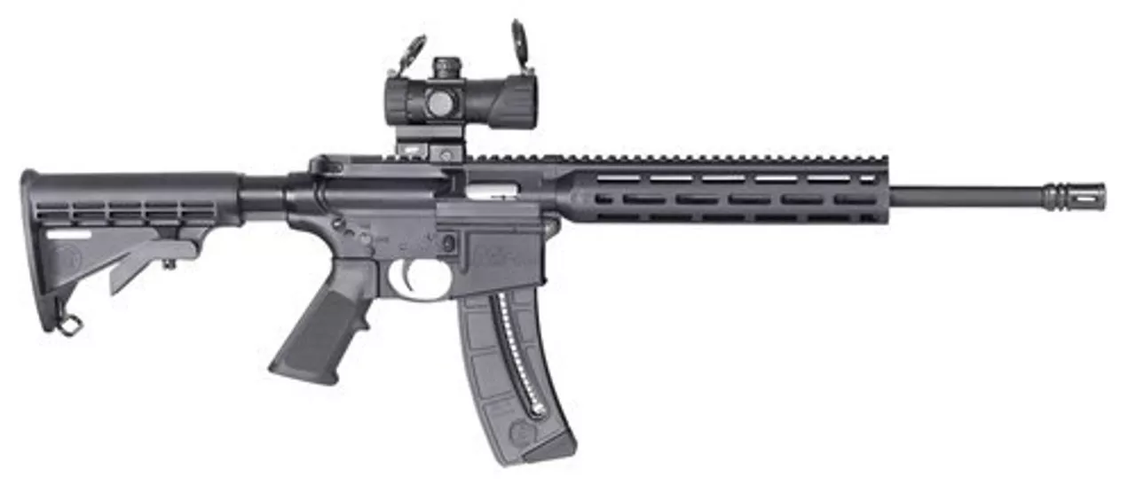 Smith & Wesson M&P15-22 Sport 22LR, 16.5″, 6-Position Stock, M-Lok, 25rd