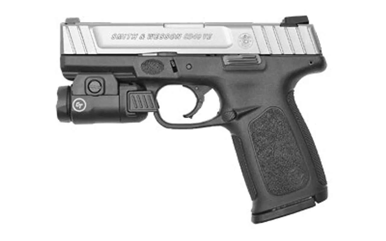 Smith & Wesson SD40VE 40SW Crimson Trace Tac Light, 4″ Barrel, 14rd