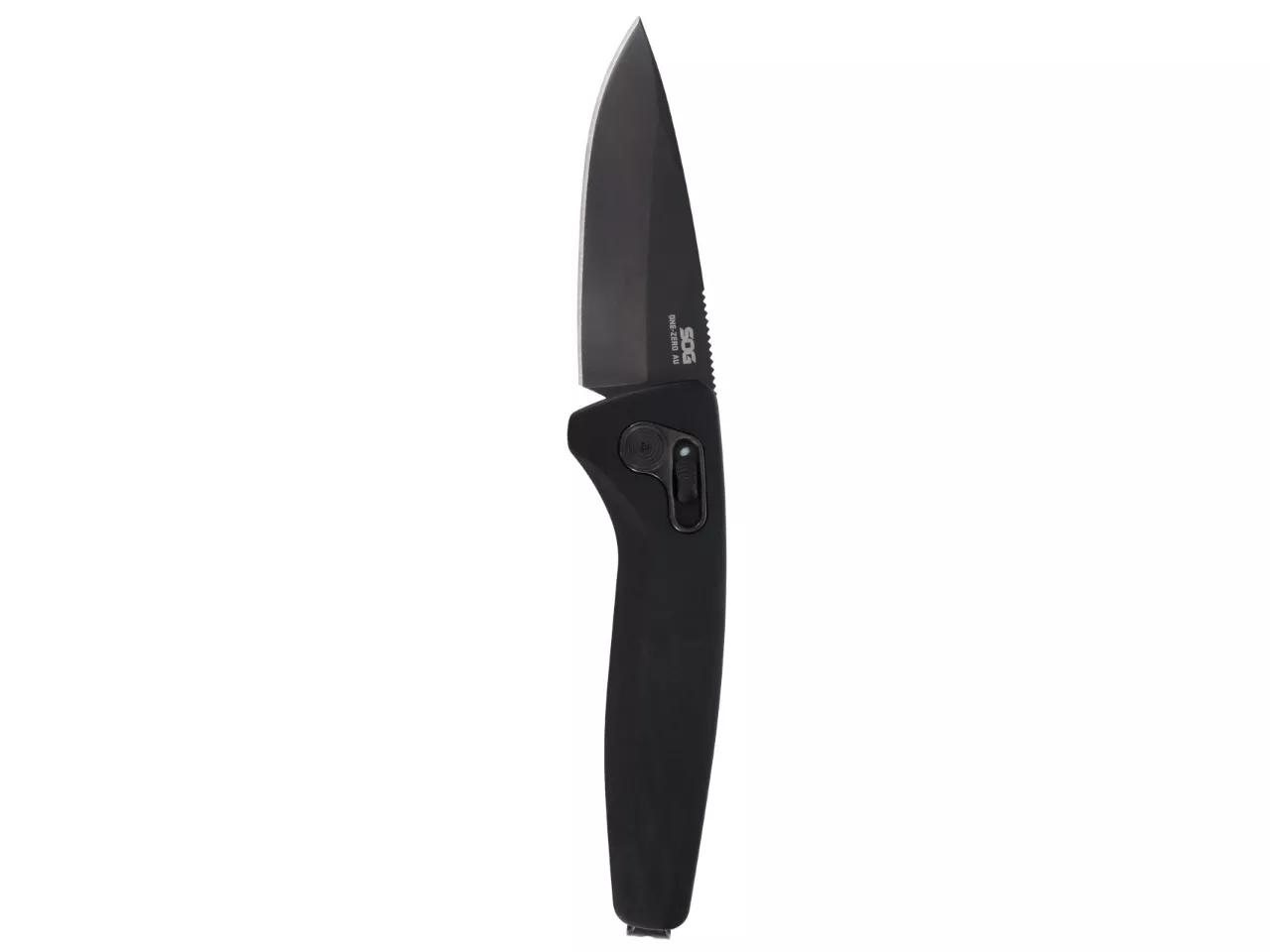 SOG One – Zero Au – Black + Chrome, Ambidextrous