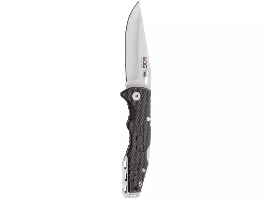 SOG Salute Mini – Bread Blasted, Black