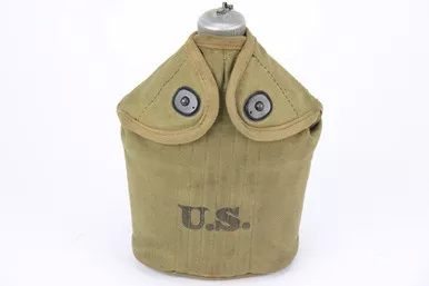 SOLD - 1918 US Canteen & Pouch