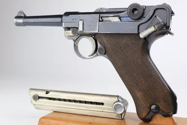 SOLD - 1920's Commercial DWM Luger - Police Rework (2319s - 19699)