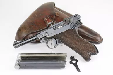 SOLD - 1938 Mauser Luger Rig (1790n - 22429)