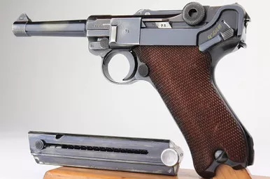 SOLD - 1939 "S/42" Code Mauser Luger - Matching Magazine