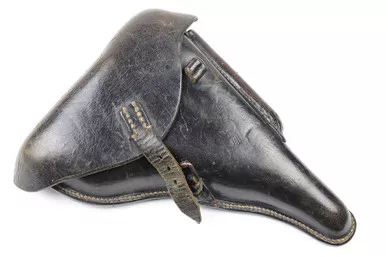 SOLD - 1941 Luger Holster - Modified Mag Pouch