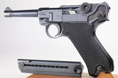 SOLD - 1941 Mauser "Black Widow" Luger