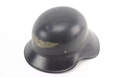 SOLD - 2 Piece Luftschutz Helmet