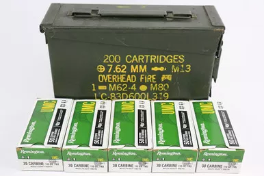 SOLD - 250 Rounds .30 Carbine Ammo