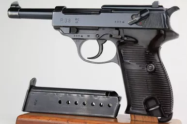 SOLD - "3 Digit" AC 41 Walther P.38 - Matching Magazine