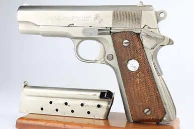 SOLD - 9mm Colt Commander M1911 - Scarce Satin Finish