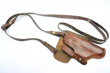 SOLD - AKAH PPK Shoulder Holster (112522-4)