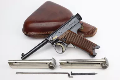 SOLD - Beautiful 1938 Nambu Type Rig - Two Matching Magazines